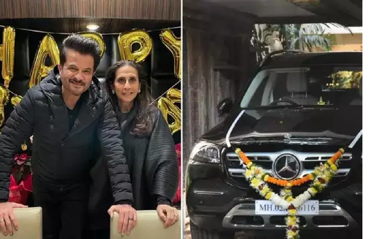 अनिल कपूर ने जन्‍मदिन पर बीवी सुनीता को दिया सरप्राइज, गिफ्ट में दी करोड़ों की कार